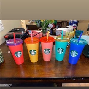 Summer changing Starbucks cups